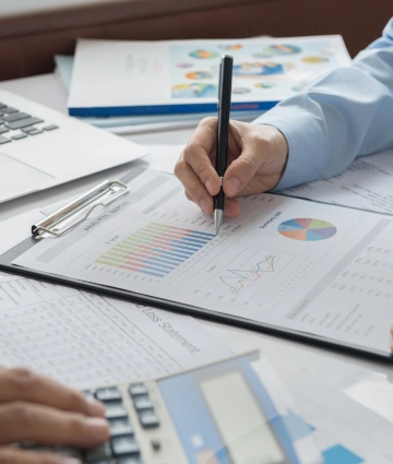 dossier-financier Illustration de dossiers financiers