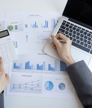 Illustration de plusieurs documents financiers